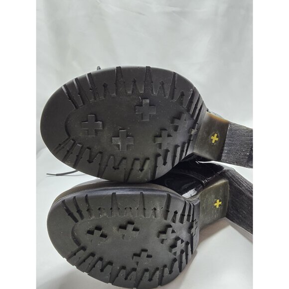 Dr. Martens Women's Dee Limited Edition Diva Collection 14-Eye Black US 7 L UK 5 - Picture 5 of 16